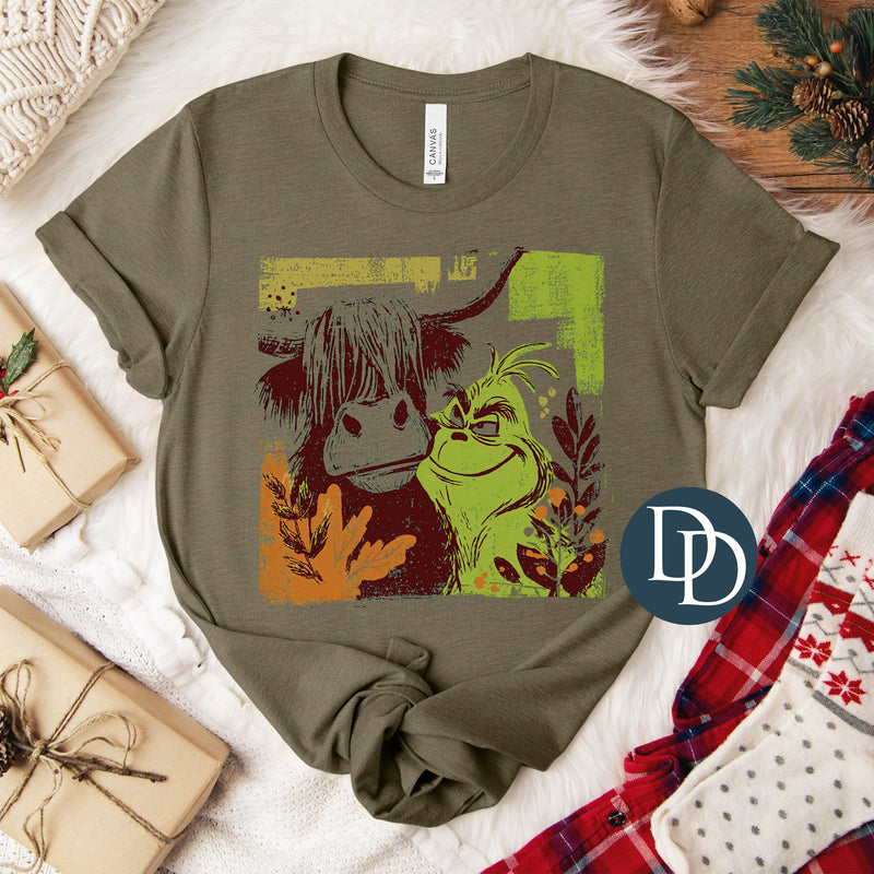 Grnch Cow Friend *DTF Transfer*