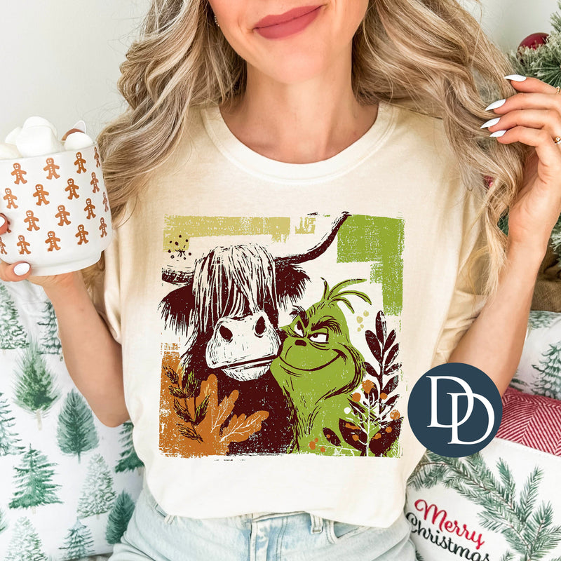 Grnch Cow Friend *DTF Transfer*