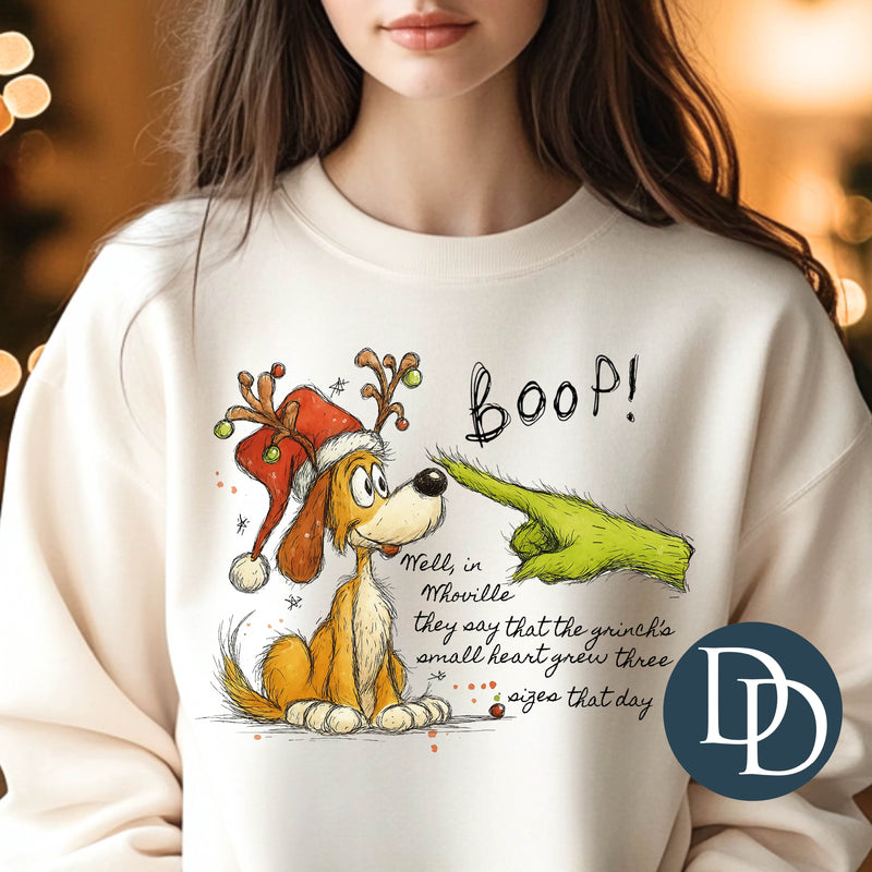 Grnch Max Boop *DTF Transfer*