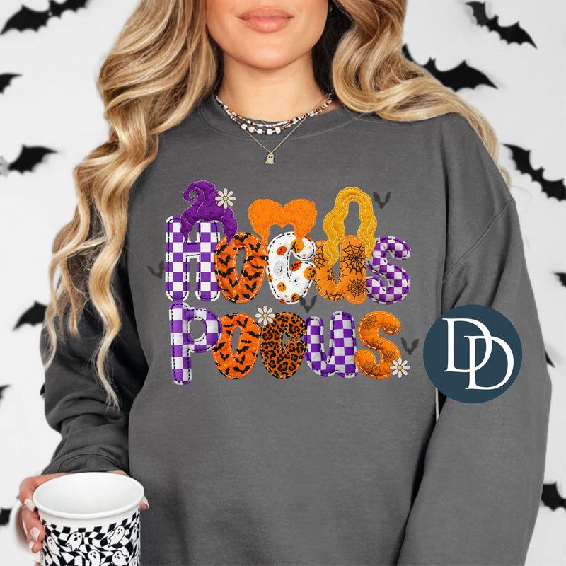 HP Faux Embroidery *DTF Transfer*