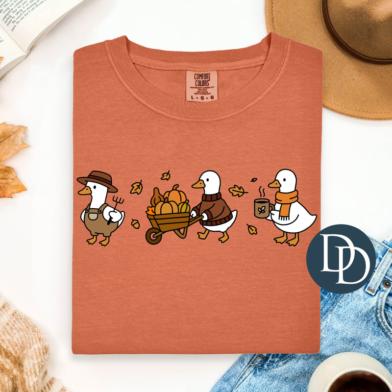 Harvest Geese Trio *DTF Transfer*