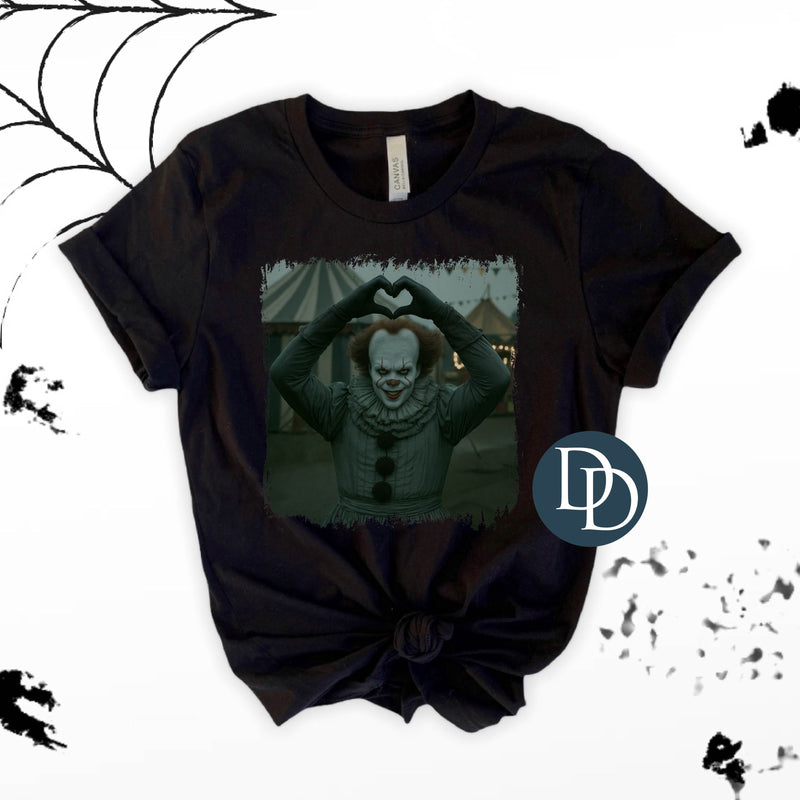 Horror Heart Hands Penny *DTF Transfer*