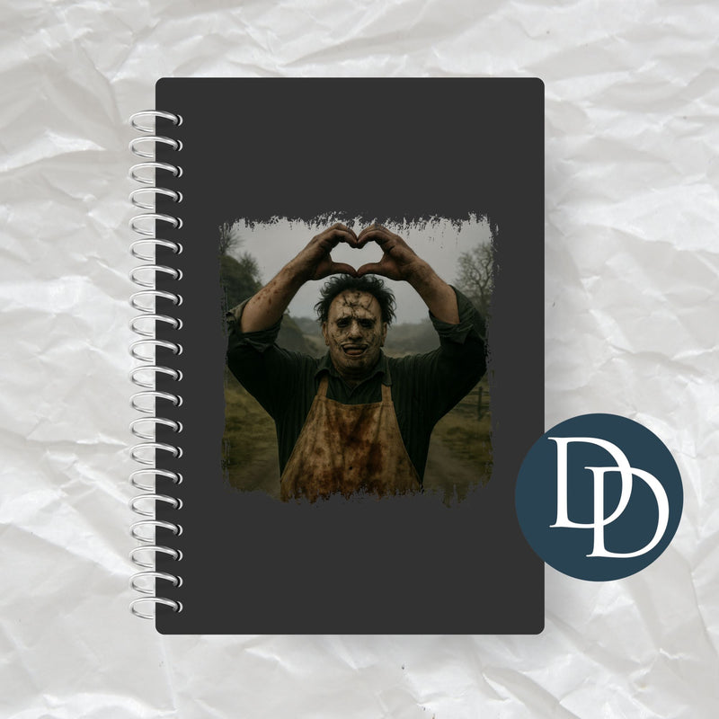 Horror Leather Heart Hands *UV DTF Decal*