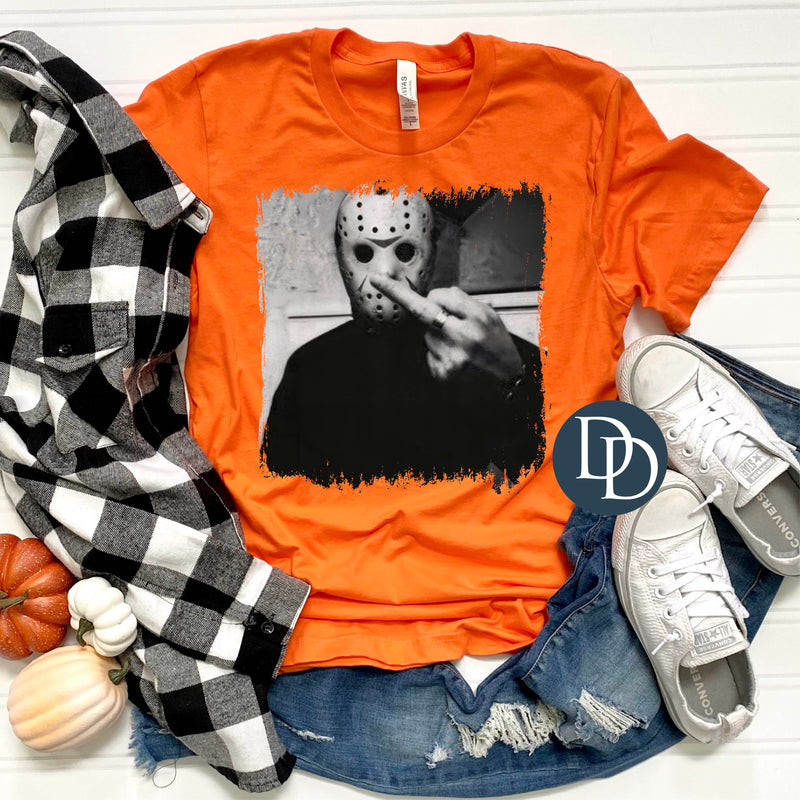 Horror Middle Finger Jason *DTF Transfer*