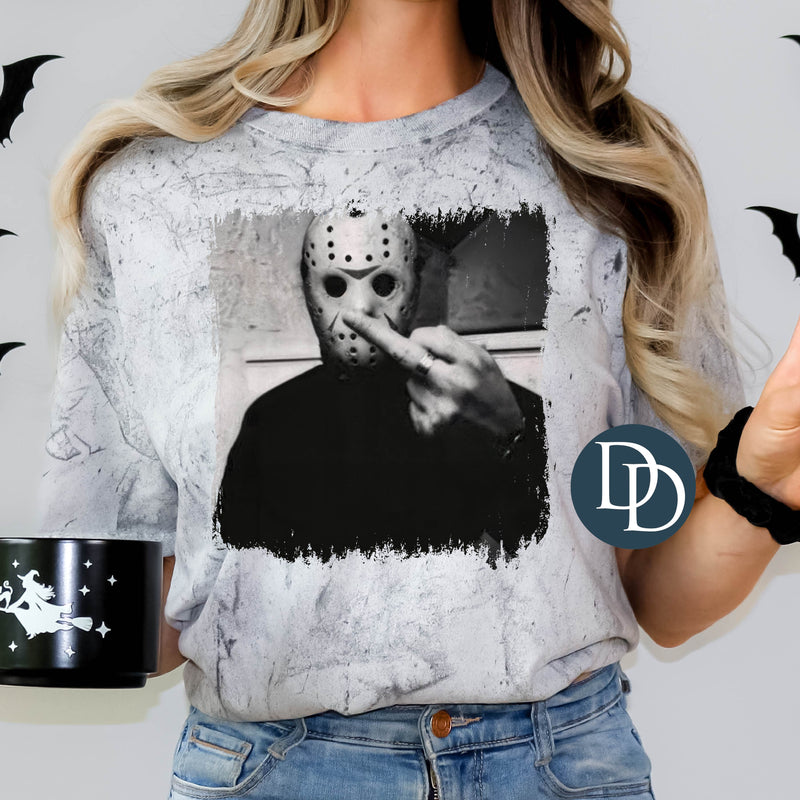 Horror Middle Finger Jason *DTF Transfer*