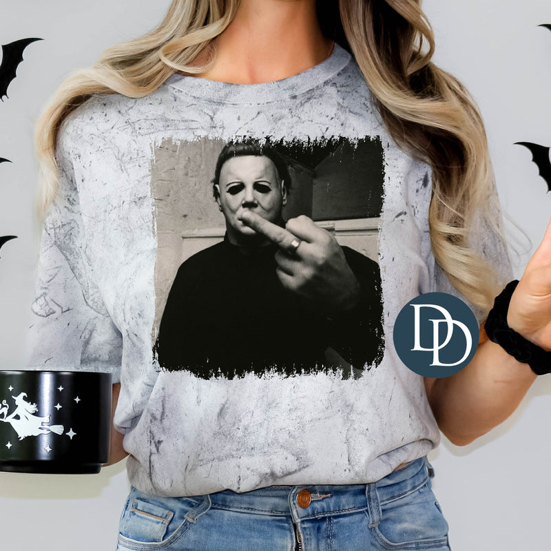Horror Middle Finger Michael *DTF Transfer*