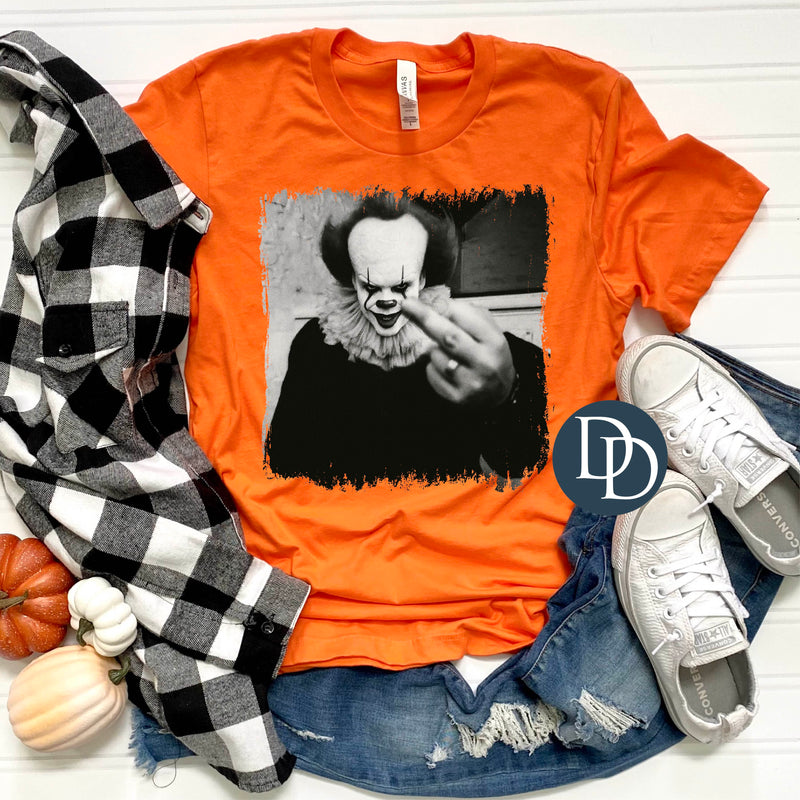 Horror Middle Finger Penny *DTF Transfer*