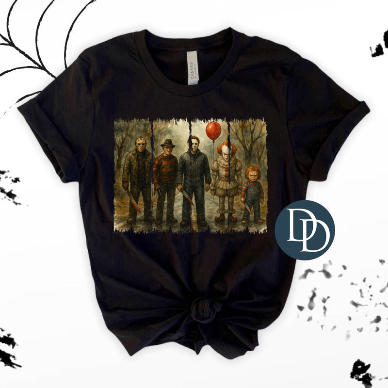 Horror Oil Painting Brushstrokes *DTF Transfer*