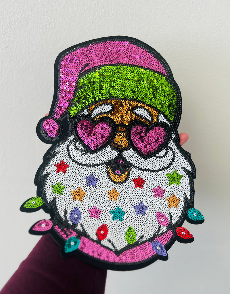 Bougie Santa *Sequin Patch*