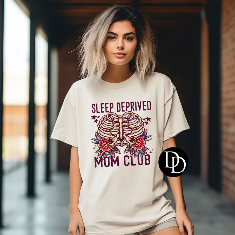 Sleep Deprived Mom Club *DTF Transfer*