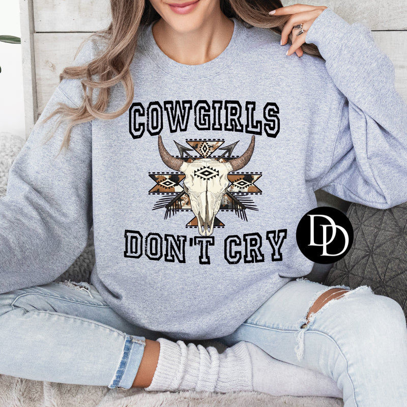 Cowgirls Don’t Cry Western *DTF Transfer*