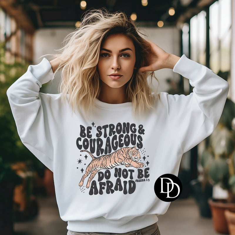 Be Courageous Tiger *Sublimation Print Transfer*