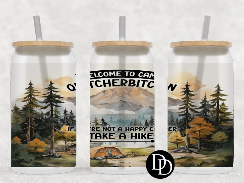 Outdoors Welcome To Camp *Sublimation Print Transfer*