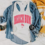 Beach Bum Oversized Curved (Watermelon Ink) *Screen Print Transfer*