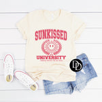 Sunkissed University Oversized (Watermelon Ink) *Screen Print Transfer*
