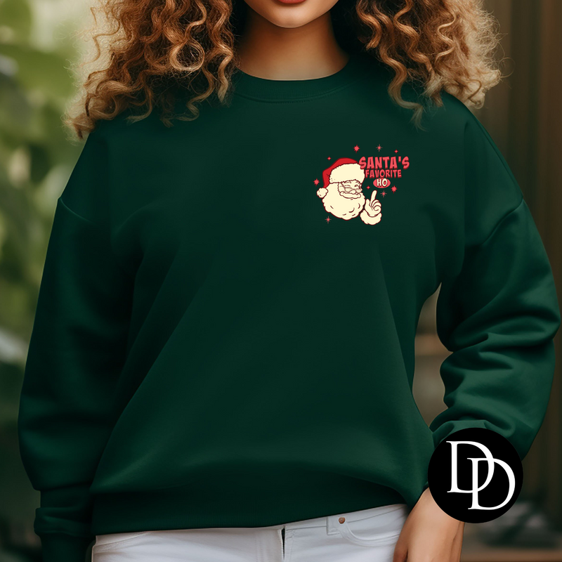 Retro Santa’s Favorite Ho*DTF Transfer* – Dapper Designs