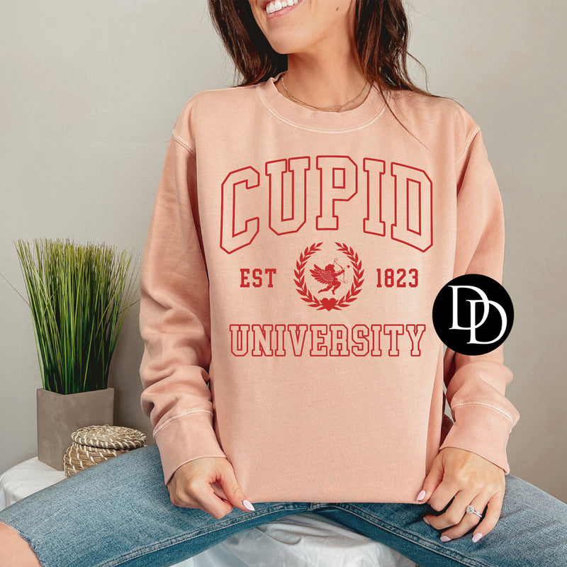 Cupid University (Red Ink) - NOT RESTOCKING - *Screen Print Transfer*
