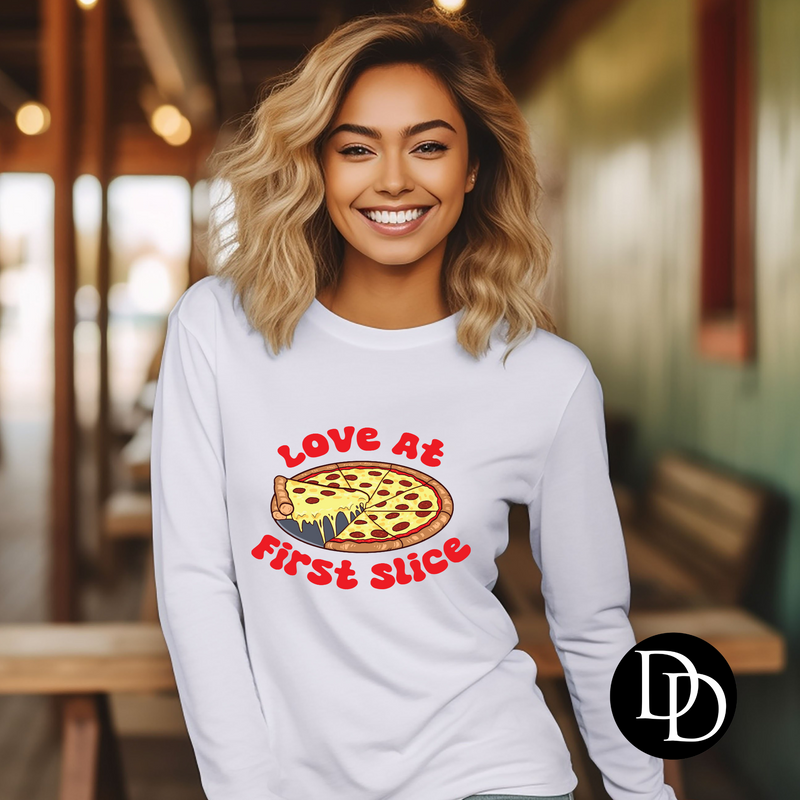 Love At First Slice *Sublimation Print Transfer*