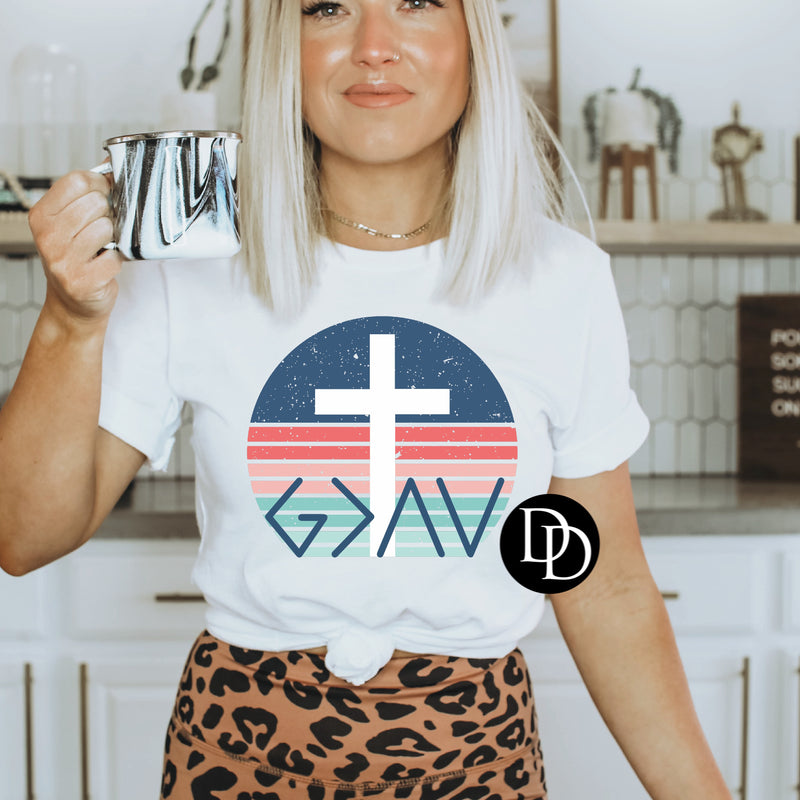 God Is Greater *Sublimation Print Transfer*