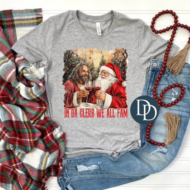In Da Clerb Jesus And Santa *DTF Transfer*