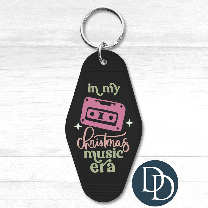 In My Christmas Music Era *Motel Keychain UV DTF Decal*