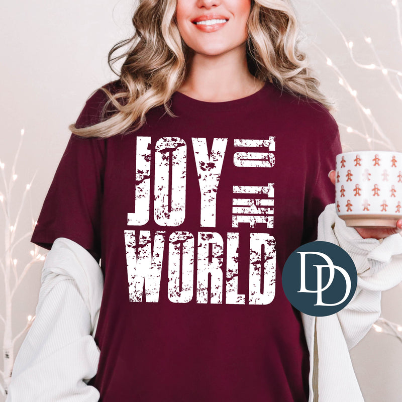 Joy To The World Grunge *DTF Transfer*