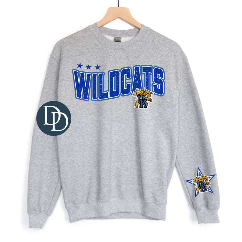 KY Wild Wavy Stars With Sleeve Accent *DTF Transfer*