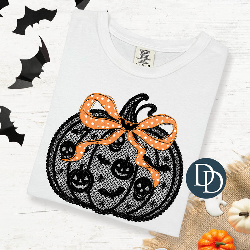 Lace Pumpkin *DTF Transfer*