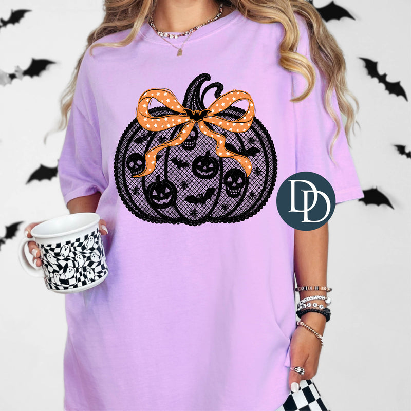 Lace Pumpkin *DTF Transfer*