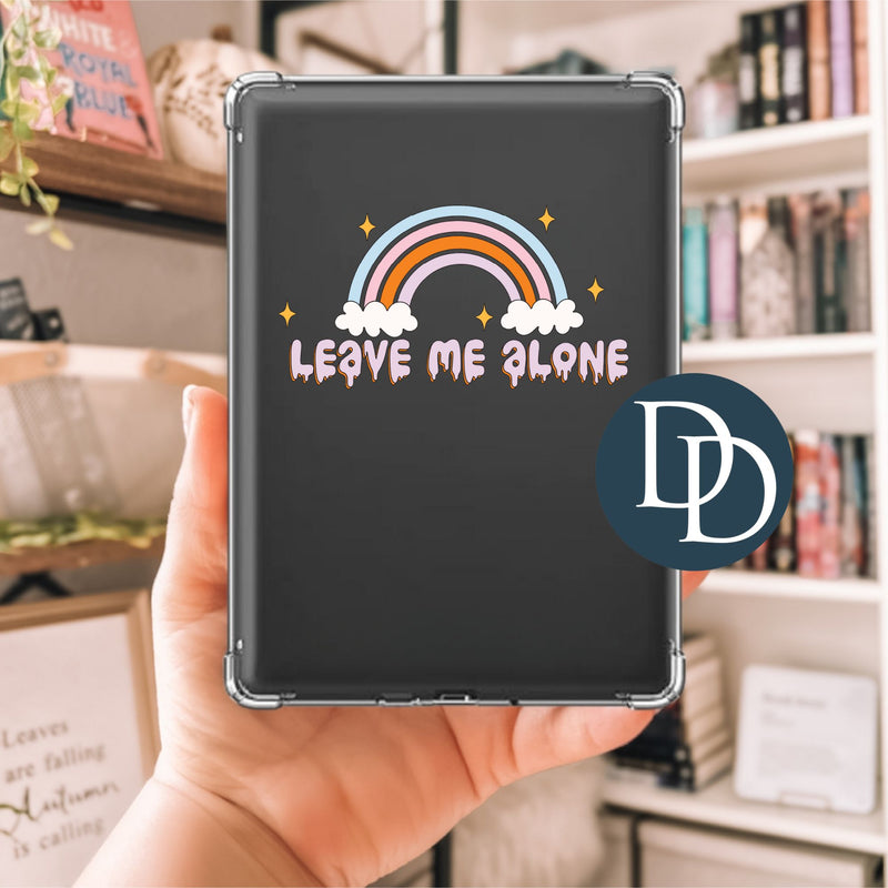 Leave Me Alone Rainbow *UV DTF Decal*