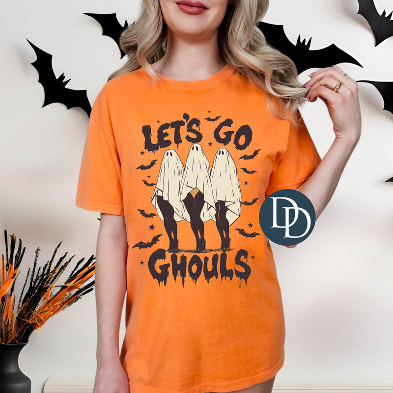 OVERSIZED Let's Go Ghouls Girl Ghosts *DTF Transfer*