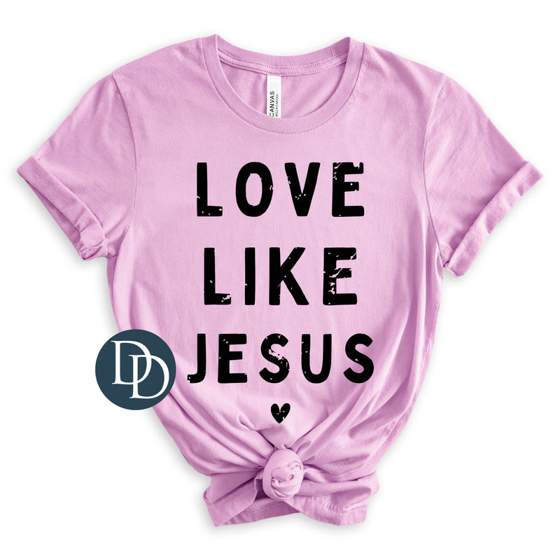 OVERSIZED Love Like Jesus *DTF Transfer*