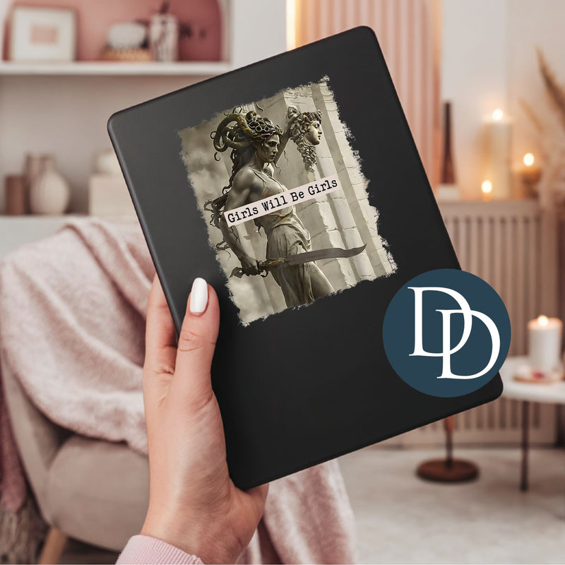 Medusa Girls Will Be Girls *UV DTF Decal*