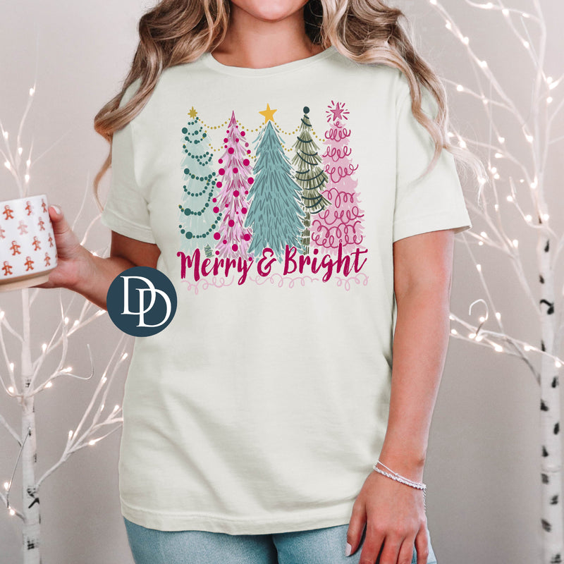 Merry And Bright *DTF Transfer*