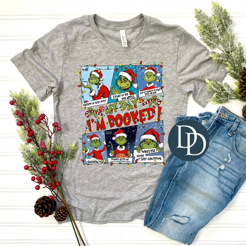 OVERSIZED My Day I'm Booked *DTF Transfer*