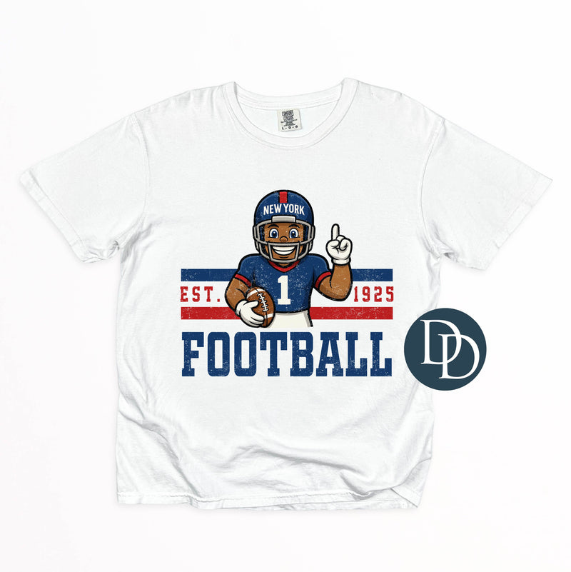 NYG Vintage Beanie Mascot *DTF Transfer*