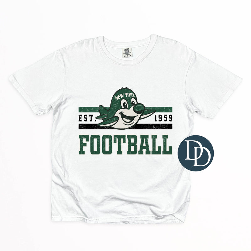 NYJ Vintage Beanie Mascot *DTF Transfer*