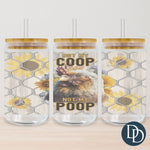 Not My Coop Chicken Tumbler Print *Sublimation Print Transfer*