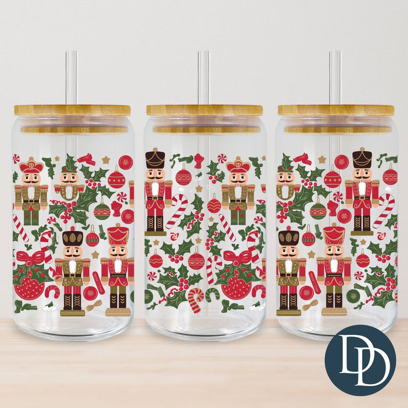 Nutcracker Christmas Collage *UV DTF Cup Wrap*