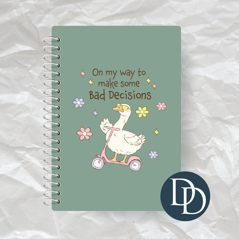 On My Way To Make Bad Decisions Goose Scooter *UV DTF Decal*