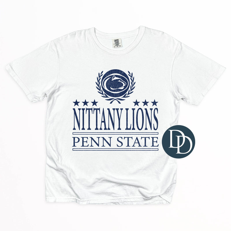 PA State Vintage Collegiate *DTF Transfer*