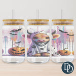 Pastel Halloween Highland Tumbler Print *Sublimation Print Transfer*