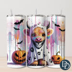 Pastel Halloween Highland Tumbler Print *Sublimation Print Transfer*