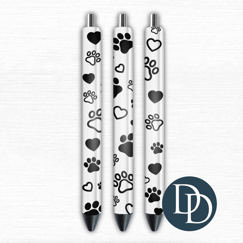 Paw Prints - SET OF 2 *UV DTF Pen Wraps*