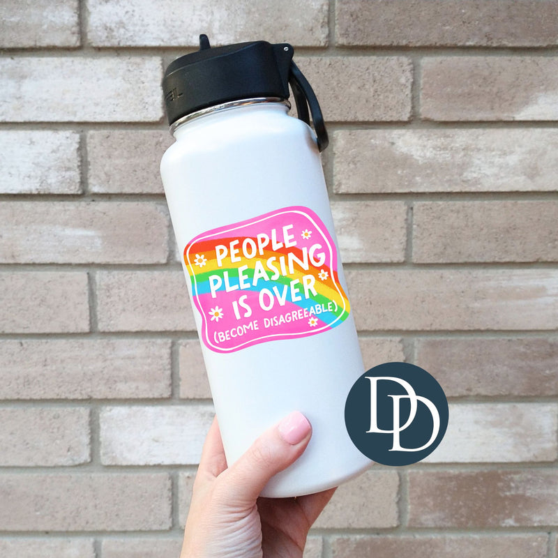 People Pleasing *UV DTF Decal*