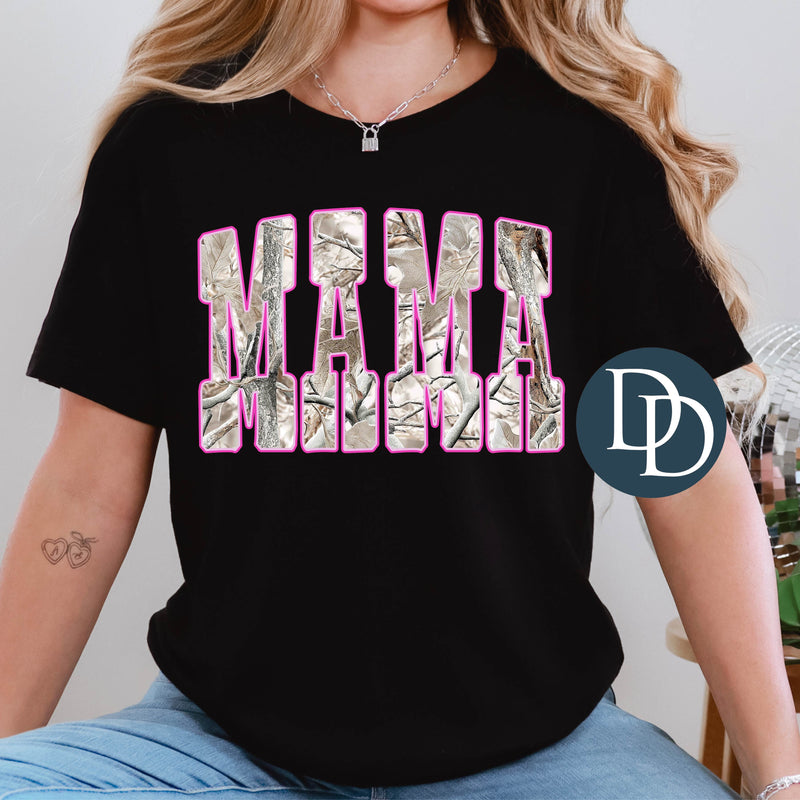 Pink And Camo Mama *DTF Transfer*
