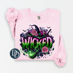 Pink And Green Witches *DTF Transfer*