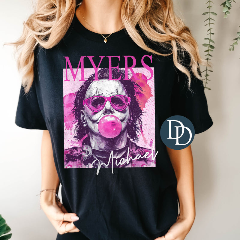 OVERSIZED Pink Horror Mike *DTF Transfer*