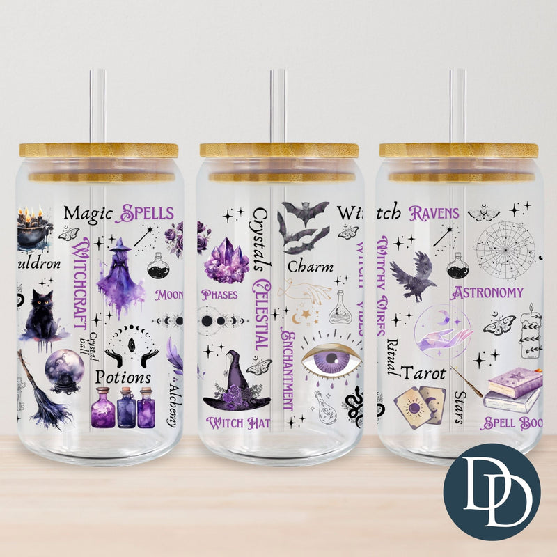 Purple Witch Vibes *UV DTF Cup Wrap*
