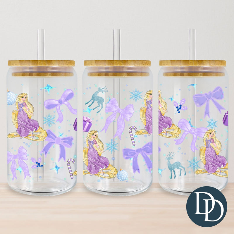 Rapunzel Winter Coquette *UV DTF Cup Wrap*